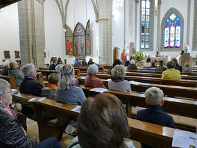 Familiengottesdienst zum Erntedankfest (Foto: Karl-Franz Thiede)